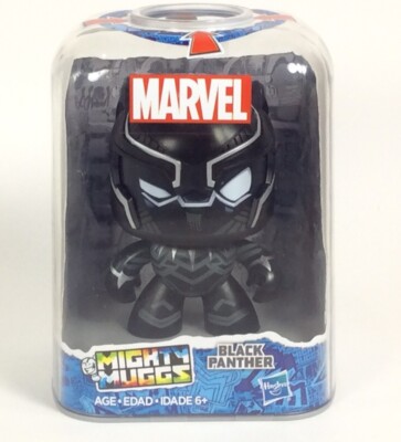 Marvel Black Panther Figure 4  Hasbro Mighty Muggs NEW