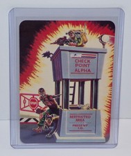 86 G.I. JOE Action Cards #52 CHECK POINT Trading Card NM/M HASBRO Milton Bradley
