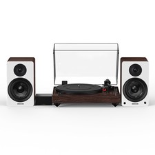 Fluance RT83 Vinyl Turntable, PA10 Preamp, Ai41 Powered 5" Bookshelf Speakers