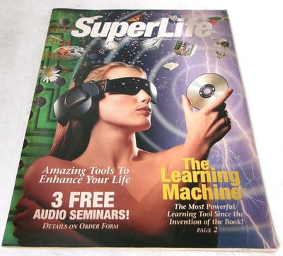 Vintage 1995 Zygon SuperLife Catalog Mind Learning Machine Retro Tech Gadgets