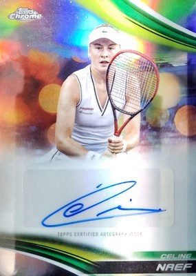 Tennis Autos 2025 Topps Chrome (Pick Your Autographed Card)