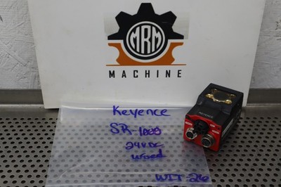 Keyence SR-1000 24VDC 700mA Code Reader Scanner Used With Warranty