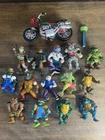 Teenage Mutant Ninja Turtles TMNT Vintage Lot of 16 Figures Playmates 80's-90's