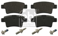 Hinterachse Febi Bilstein 16793 Bremsbelagsatz, Scheibenbremse FüR CitroËN