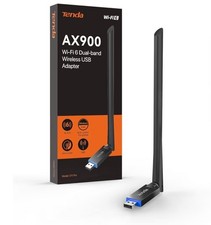 Tenda AX900 WiFi Adapter WiFi 6- Dual-Band 600Mbps 5GHz/ 286Mbps 2.4GHz, 6dBi Hi