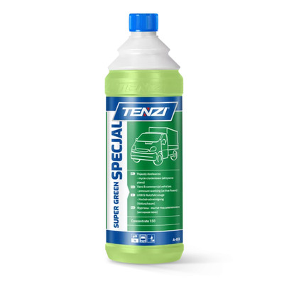 TENZI Super Green Specjal Aktivschaum LKW Nutzfahrzeug Reiniger Stark 1L
