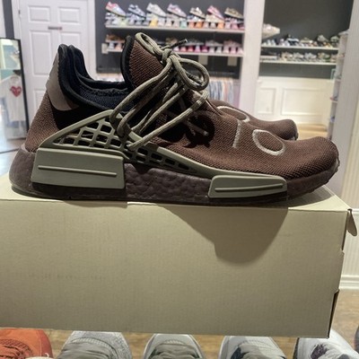 Adidas NMD Human Race Pharrell Chocolate Sneakers - Size 9 GY0090) | eBay