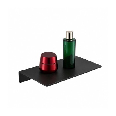 JOOM Small Metal wall Floating Shelf - Metal Wall Shelf, Black Floating Shelf...