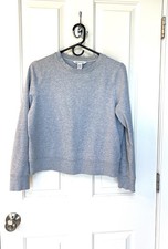 Women  s Athleta Gray Crew Neck Sweatshirt Size S/P