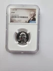 PF69 SILVER 1964 P WASHINGTON QUARTER GRADED NGC 25C P MINT AG COIN