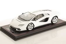 MR Collection Lamborghini Countach LPI 800-4 1/18 White Resin Mint JAPAN