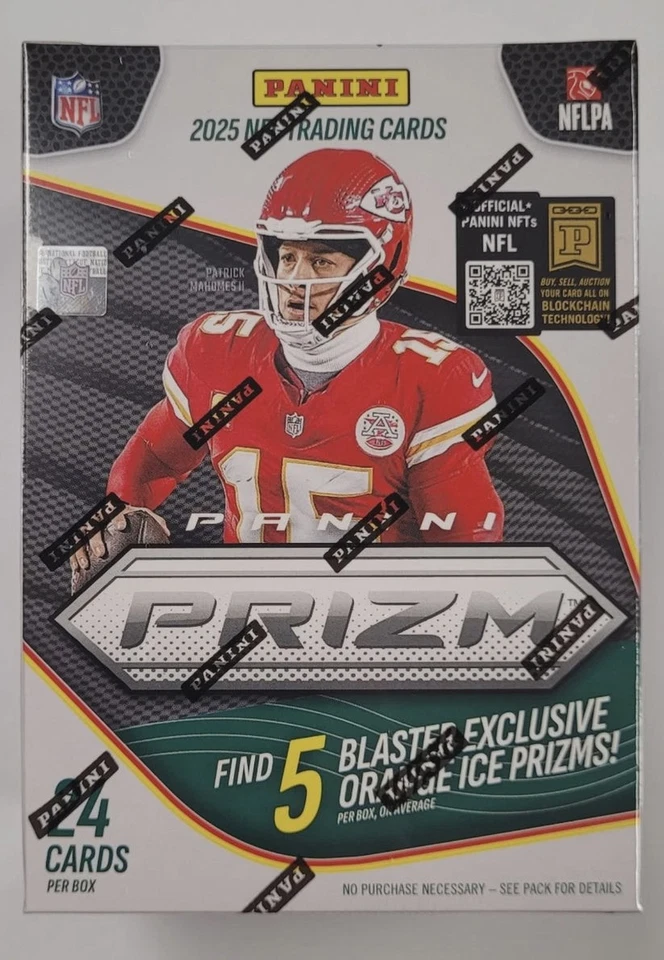 New Listing2025 Panini Prizm Football Hobby Blaster Box