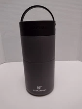 Hydraflow***Stackable Food Pods Both 12oz & 28oz W/ Spoon Triple Wall Stainless 