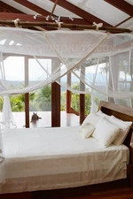 Mosquito Net. Deluxe Polyester. Box. Single