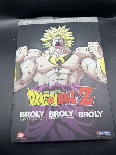 Dragonball Z Lot Broly & Cooler DVD Steelbooks (2) 2-Disc Sets - Foto 2 di 9