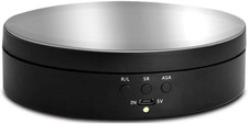 Motorized Rotating Display Stand, 360 Degree Electric Rotating Turntable for Pho