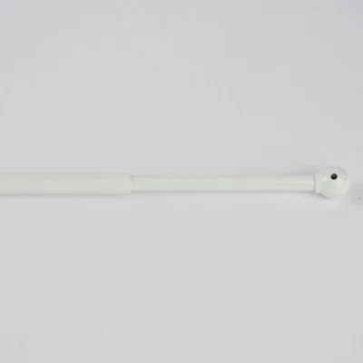 Vitragenstange Bistrostange Aurora weiß Ø8cm 40-60cm - Bild 1 von 4