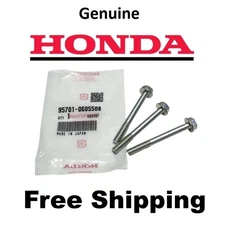 GENUINE 2002 - 2004 HONDA CR-V CRV  VTEC SOLENOID BOLTS SET of 3 OEM NEW (6X55)