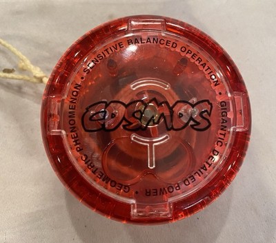 Clear Red  Cosmos Yo-Yo Classic Vintage