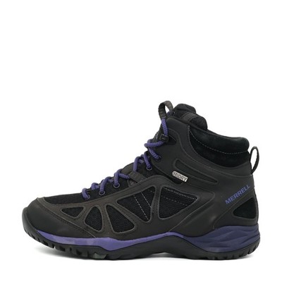 Merrell Damen Black Liberty Stiefel Schwarz/Lila Footwear Wanderschuhe EU 38.5
