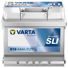 Autobatterie 12V 44Ah Varta B18 Starterbatterie 544402044 ersetzt 40Ah 42Ah 45Ah