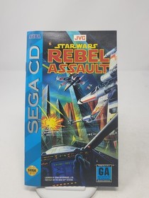 Star Wars: Rebel Assault (Sega CD, 1993), Tested Authentic