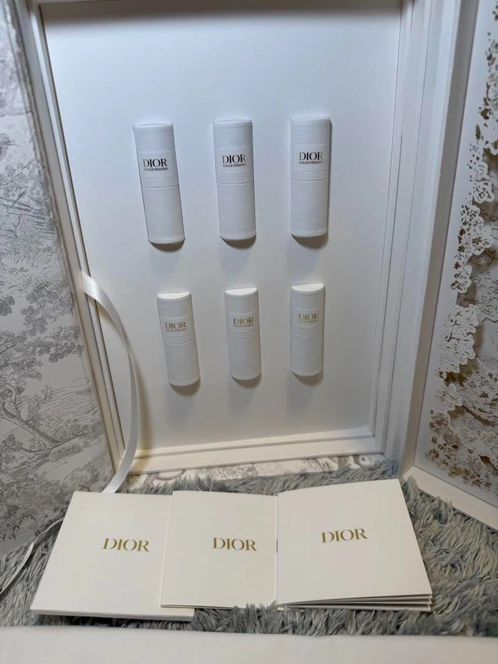 Estuche DIOR Rouge Premier Toile de jouy de Bernardaud y Recarga Juego de 6 piezas Vip Limited Foto 3 de 4