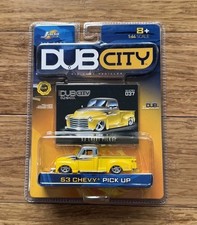 Jada 53 1953 Chevy Pickup Truck Dub City Old Skool Chevrolet Yellow/Gray - 37