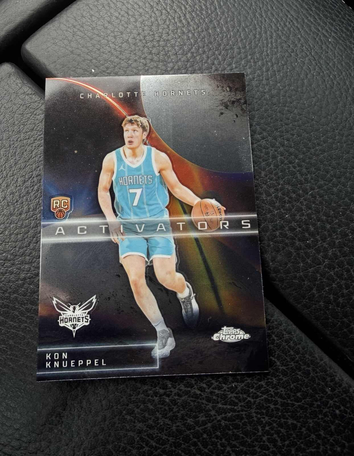 2025 Topps Chrome Basketball Kon Knueppel (RC) Activators #AC-14 Hornets