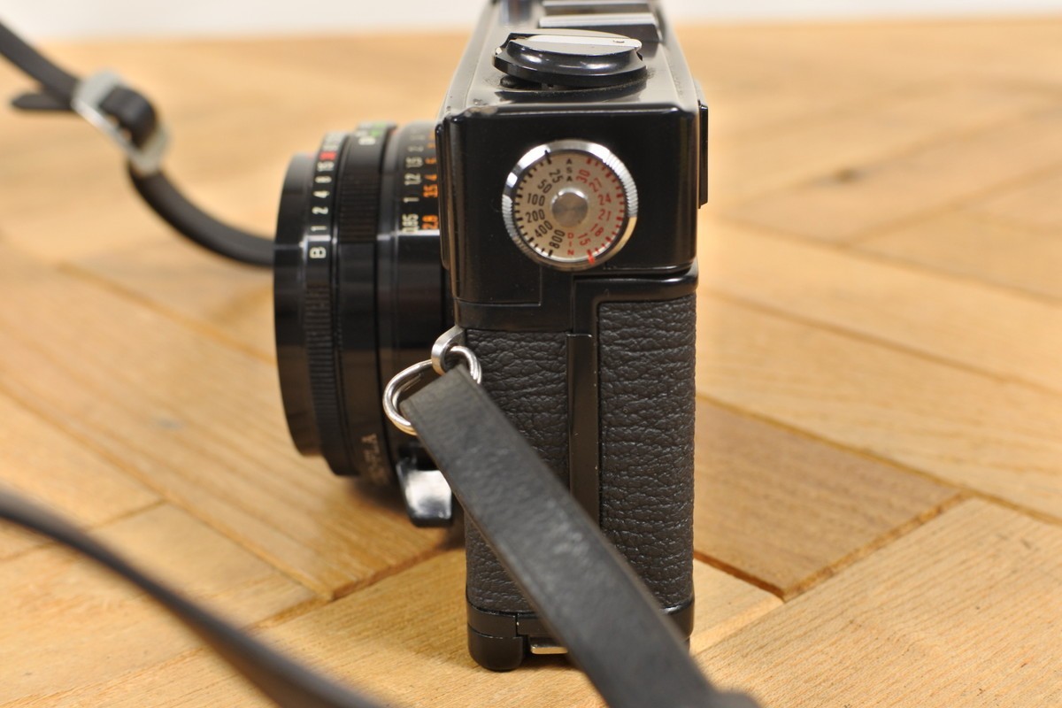 Olympus 35 SP 35mm Rangefinder Film Camera Black from Japan, Meter