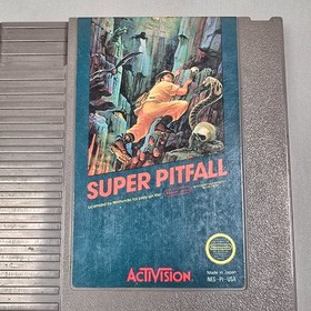 Super Pitfall 1987 Nintendo Entertainment System (NES) Game - Tested & Working