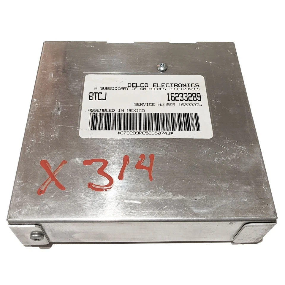 原始设备制造商车身控制模块凯迪拉克 BCM GM DeVille Eldorado Seville 1996 / 16233289 — 第 2/4 张图片