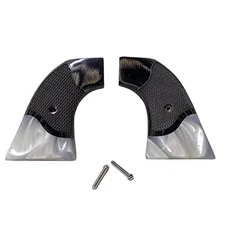 Pietta 1873 SA.45 “Gentleman” Black Rosewood  White Pearl Acrylic Accent Grips