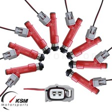 8 X 1200cc Fuel Injectors 1001-87f90 For Toyota Supra Turbo 1jzgte 2jzgte 8 X 1200cc Fuel Injectors 1001-87f90 For Toyota Supra Turbo 1jzgte 2jzgte