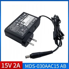 MDS-030AAC15 AB Delta 15V 2A 30W Power Supply Electronics AC DC Charger