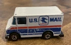 Hot Wheels Vintage Letter Getter US Mail Truck BLACKWALL Hong Kong Diecast