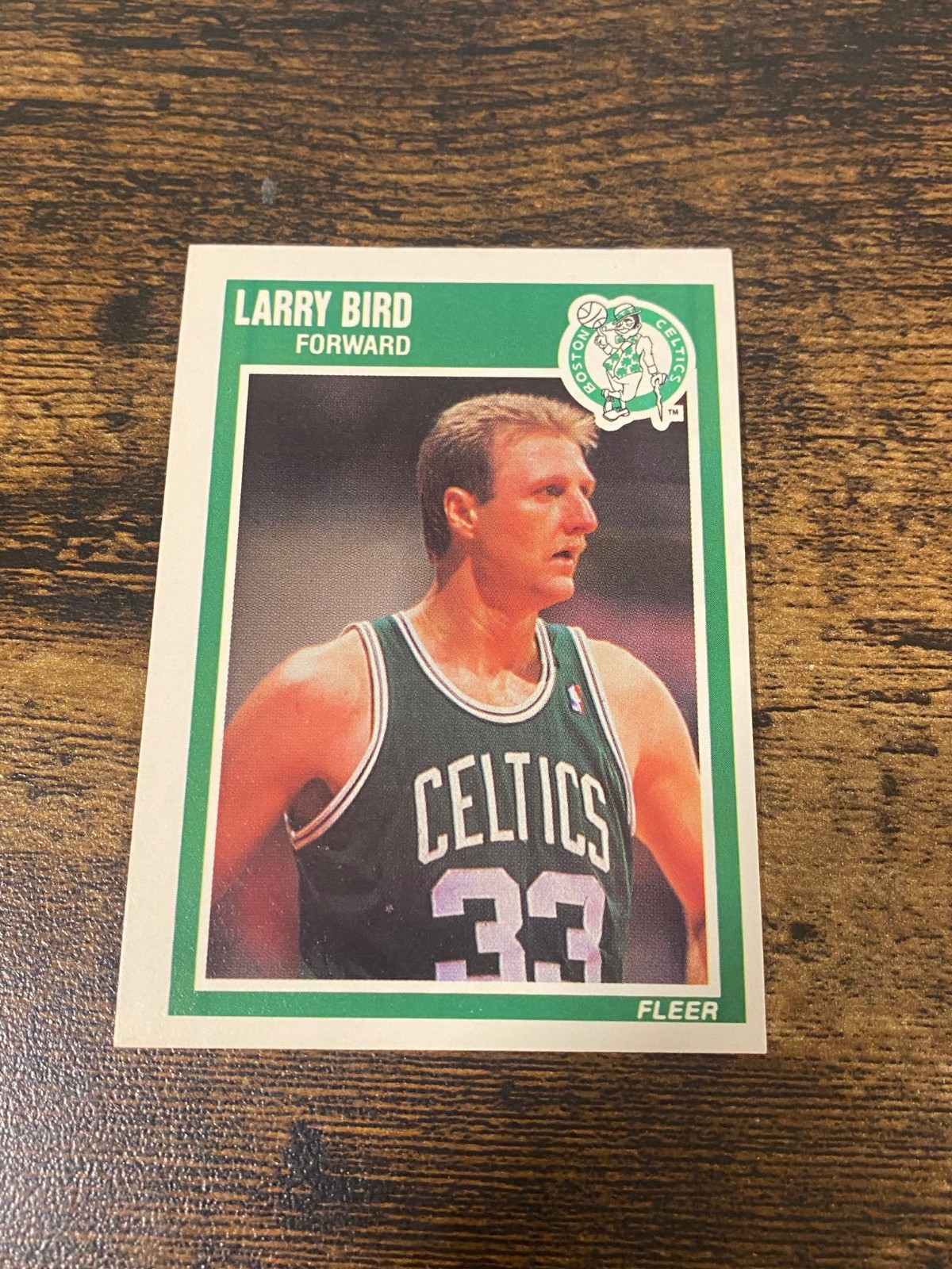 1989-90 Fleer Larry Bird #8 Boston Celtics