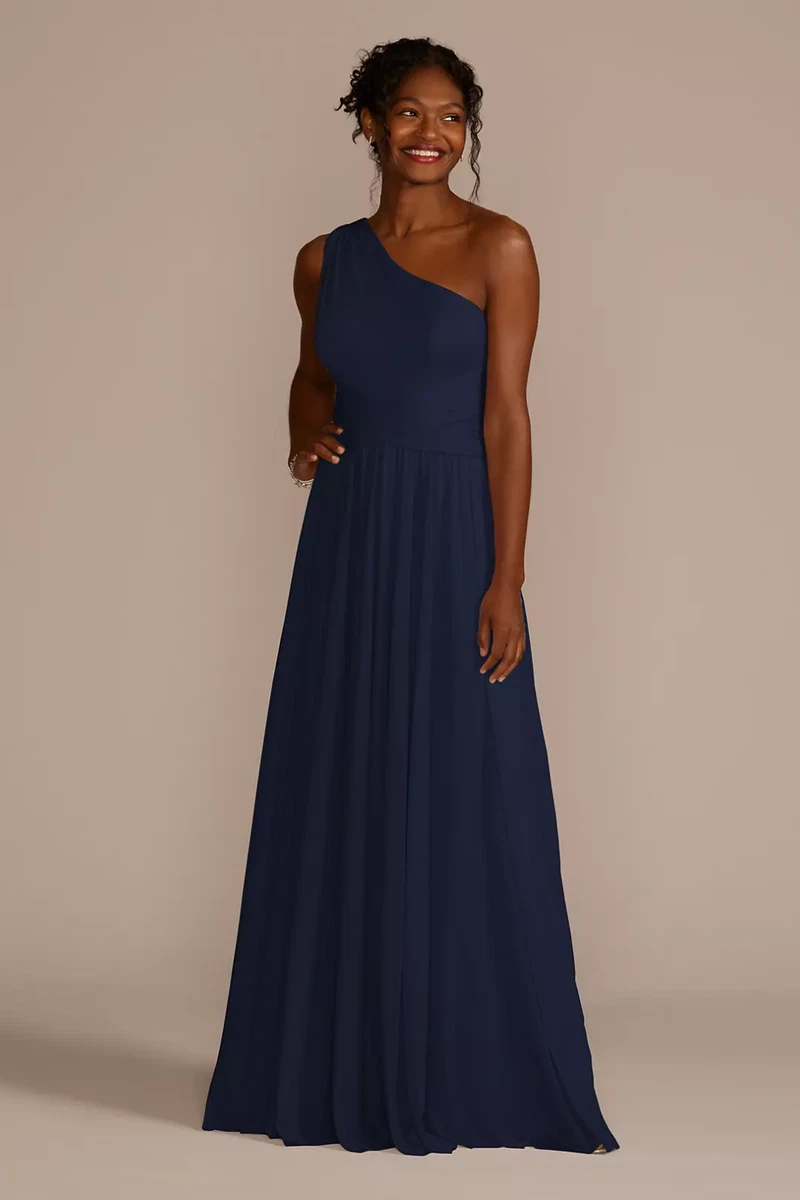 david's bridal marine blue bridesmaid dresses Davids Bridal Marine In Bridesmaids' & Formal Dresses for sale