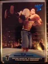 2013 Topps Best of WWE Top Ten Greatest Moments #7 John Cena Defeats JBL