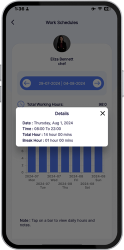 Staff Attendnace Software - Life Time - No Monhly Fee - 第 2/3 張圖片