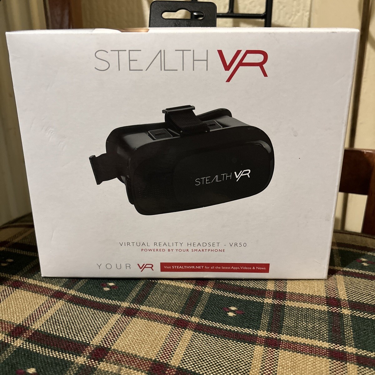 Stealth VR VR50 Virtual Reality Headset for Smartphones Black
