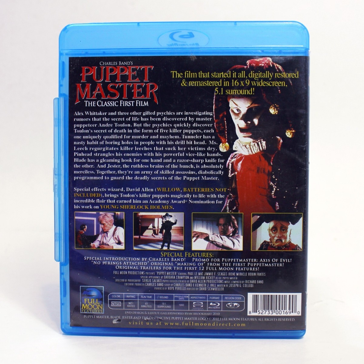 Puppet Master The Classic First Film (Blu-ray, 1989)- Digitally