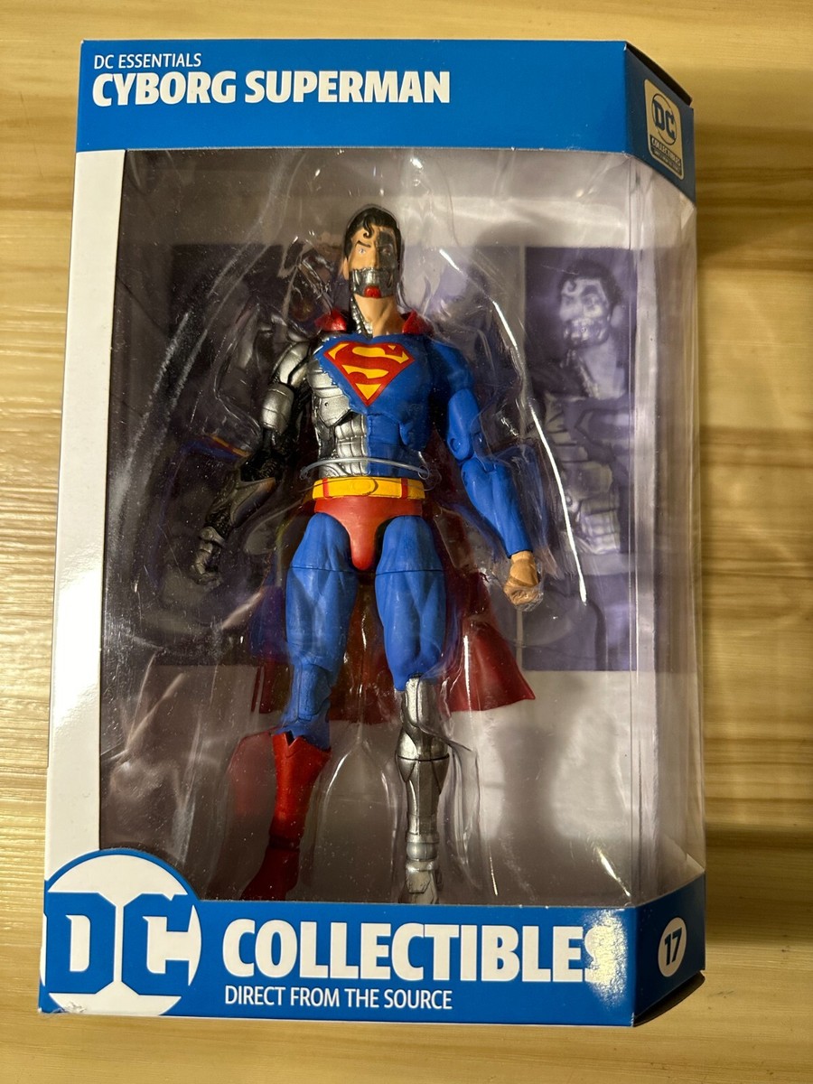DC Collectibles Essentials Cyborg Superman Action Figure moc