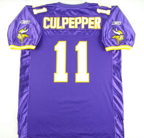Vintage Reebok Minnesota Vikings Daunte Culpepper Football Jersey Size Men's 56 - Picture 6 of 7