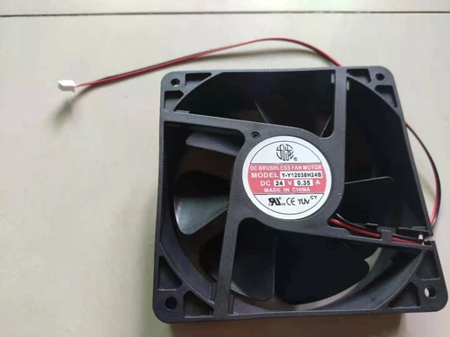 JIU LONG Fan Y-Y12038H24B DC 24V 0.35A 12CM 120*120*38MM 2 Wires
