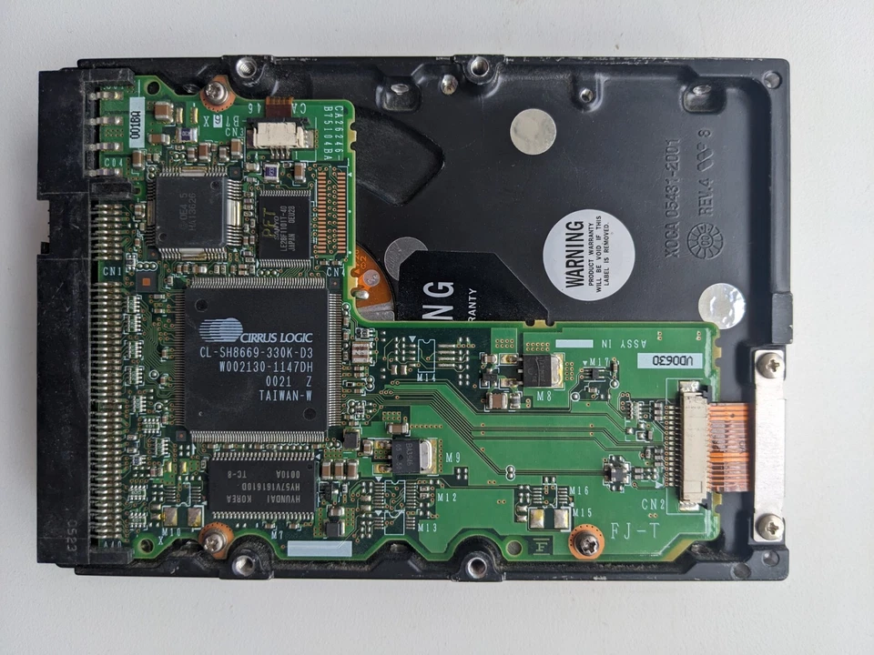 Fujitsu MPF3102AT 10GB IDE 3.5 HDD Hard Drive Excellent State - Image 4 of 4