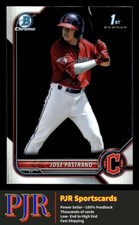 2022 Bowman #BCP-21 Jose Pastrano  Chrome Prospects Cleveland Guardians