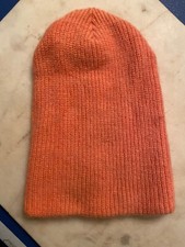 Free People Warm Winter Angora Blend Hat Thick Weave Knit $68 Retail Light Coral