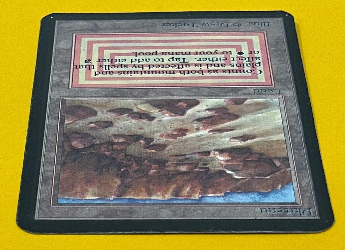 MTG PLATEAU (Ink) Alpha (OldManMTG 010-801) | eBay
