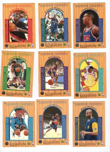 1996-97 Upper Deck UD3 Hardwood Prospects Kittles, Marbury, Allen  6 More *78